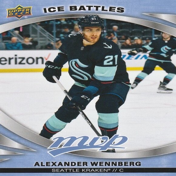 Alexander Wennberg - 2023/2024 Upper Deck MVP Ice Battles Hockey Card - Picture 1 of 2